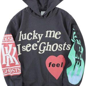 "I SEE GHOSTS" Hoodie - Men's M